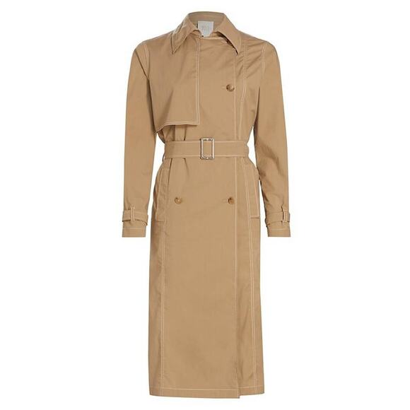 TWP Last Night Oversized TRENCH COAT in Camel L - Picture 6 of 6